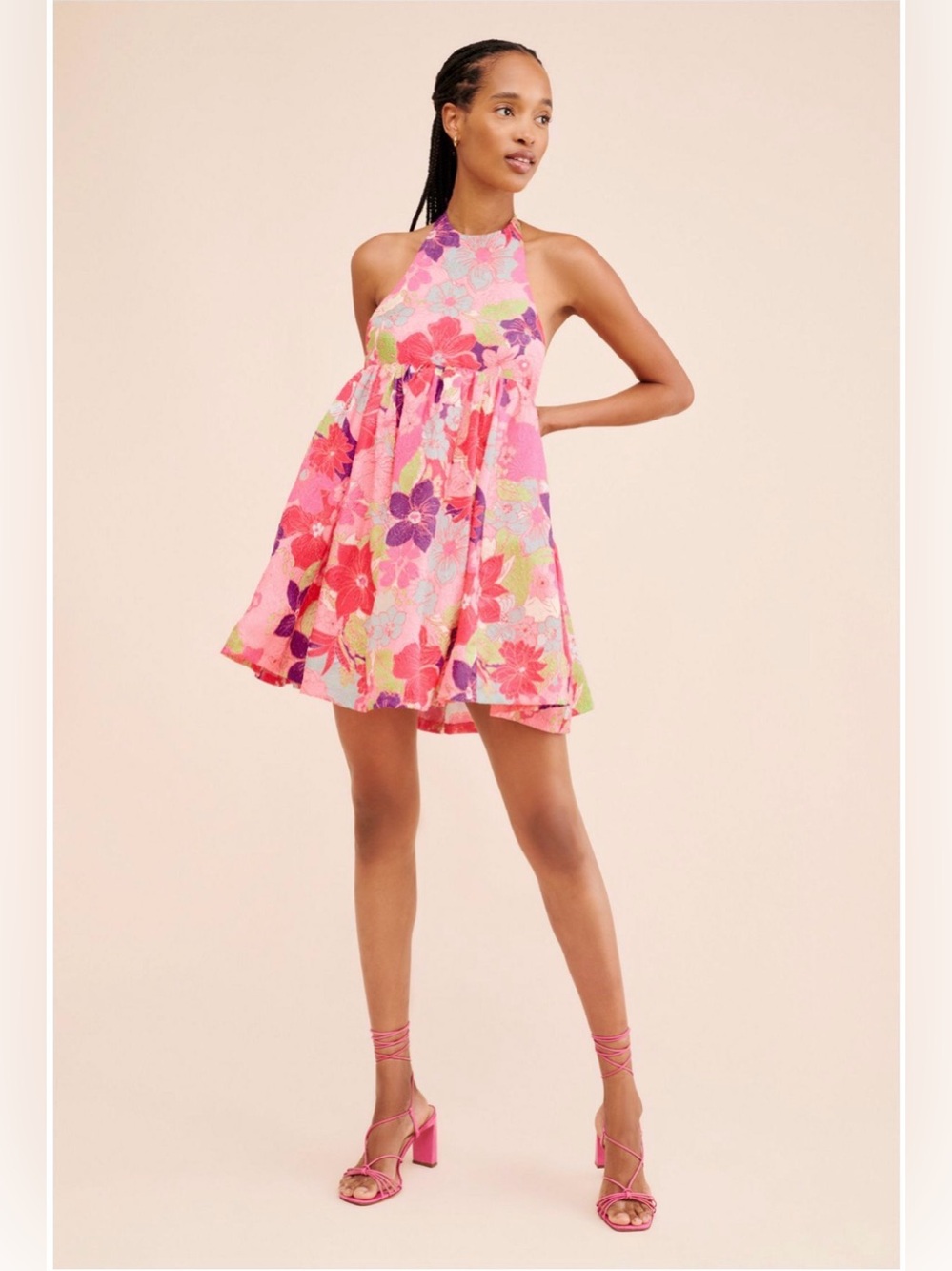 NWT Free People Passion Flower Mini Dress